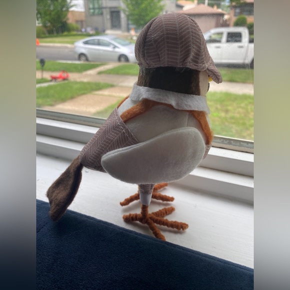 2018 Wondershop Spritz Fabric Bird HOPS Target Featherly Friends w/ Ankle Tag - Picture 4 of 7